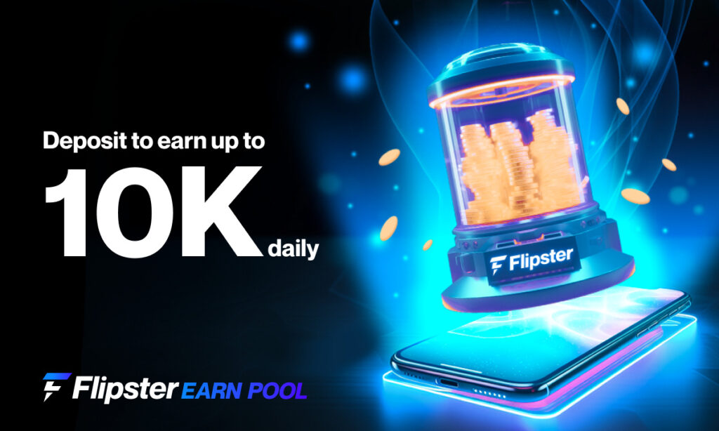 Comment on Flipster Launches New Earn Pool Feature Allowing Users to Earn Up To 10K USDT Daily on Their Crypto by Muhammad imran