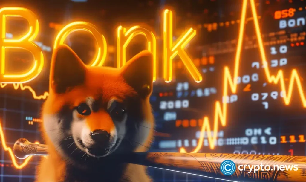 Bonk gains 15% to lead memecoins as altcoins eye rally